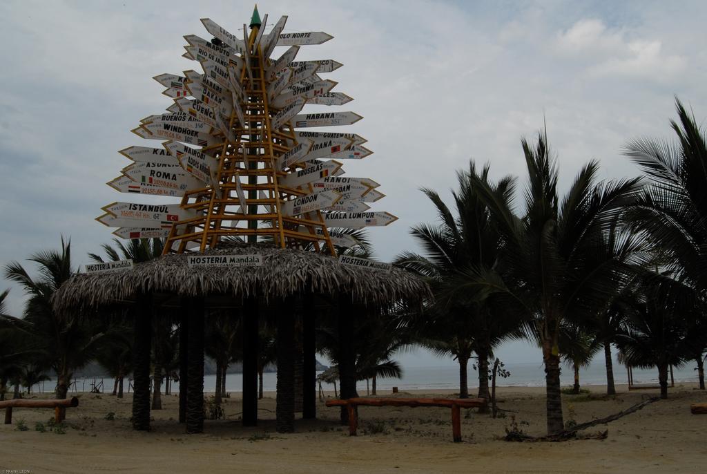 Puerto López Hosteria Mandala מראה חיצוני תמונה