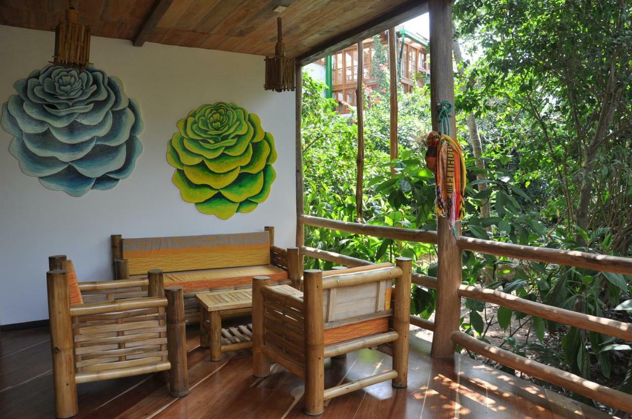 Puerto López Hosteria Mandala מראה חיצוני תמונה